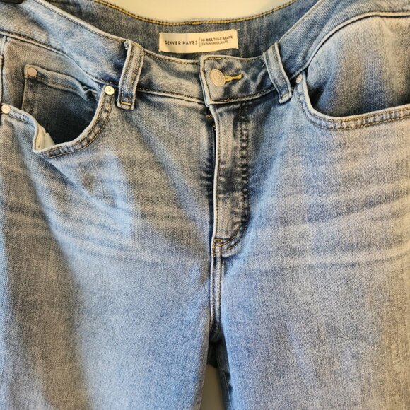 Denver Hayes Women's High Rise Skinny Jeans  Sz 12x29 - Picture 6 of 14